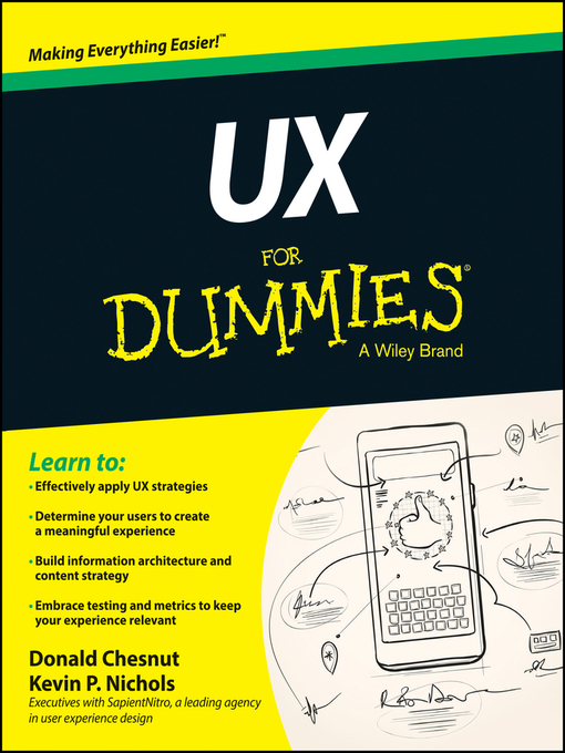 Title details for UX For Dummies by Kevin P. Nichols - Available